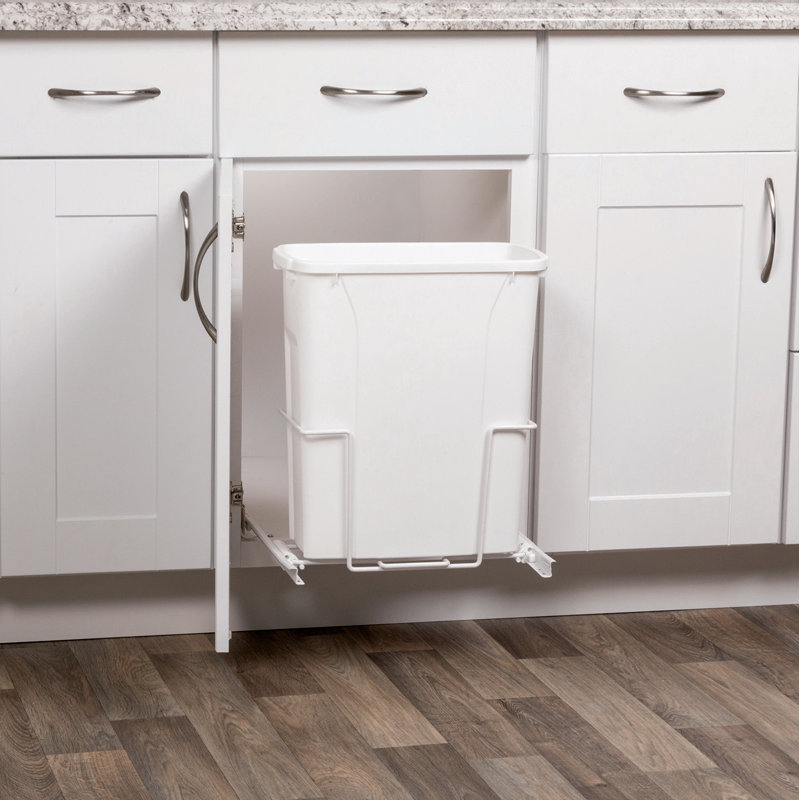 Knape&Vogt Real Solutions 20 Gallon Pull Out Trash Can Wayfair